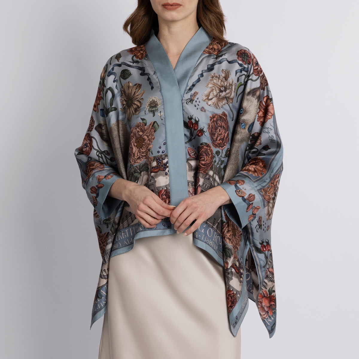 Ring a Ring o' Roses Scarf Blouse – Sabina Savage