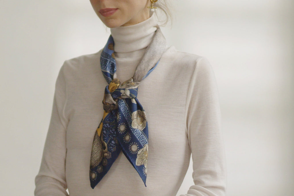 The Exalted Unicorn Silk Twill Scarf 90 – Sabina Savage