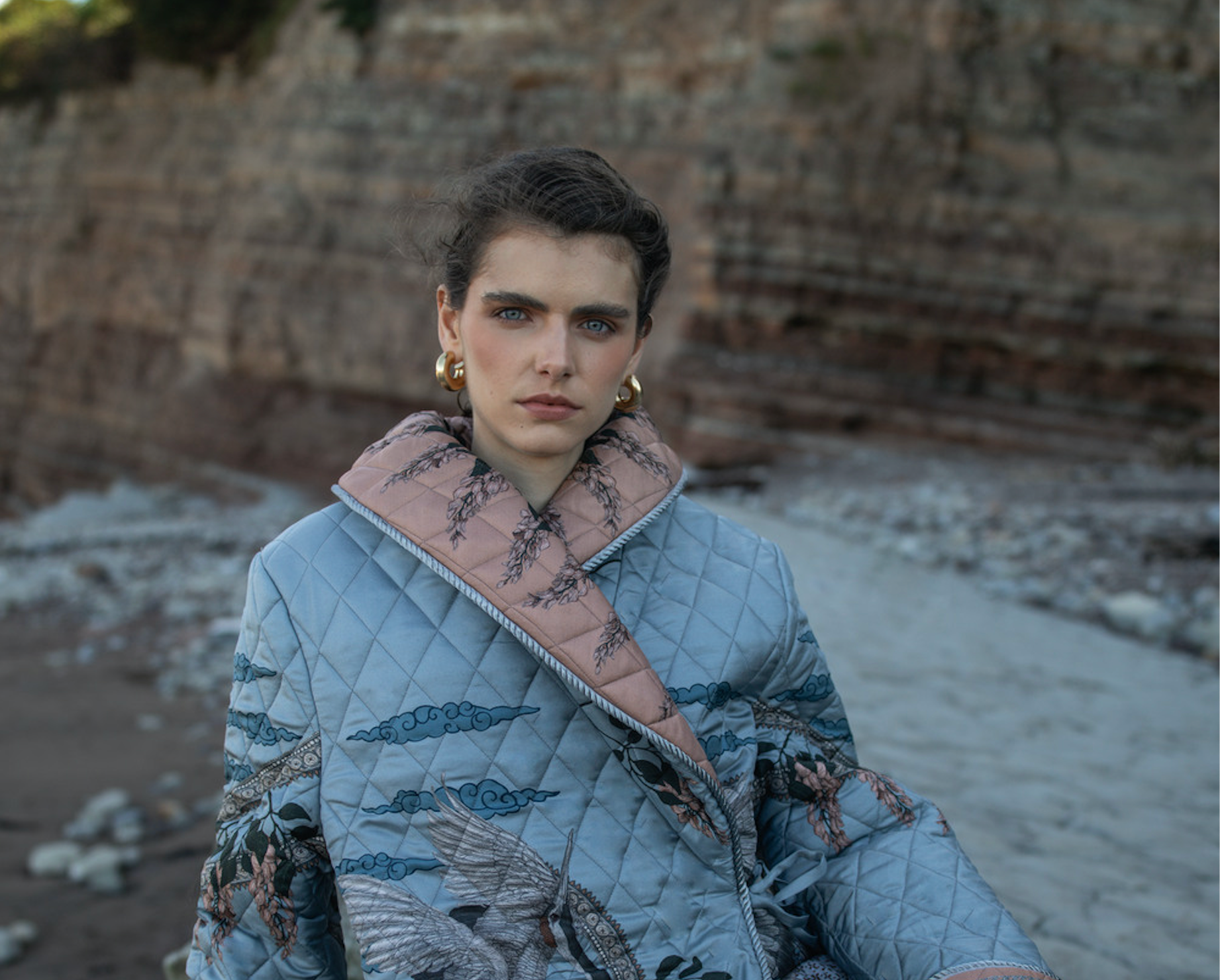 THE REVERSIBLE QUILTED JACKET – Sabina Savage