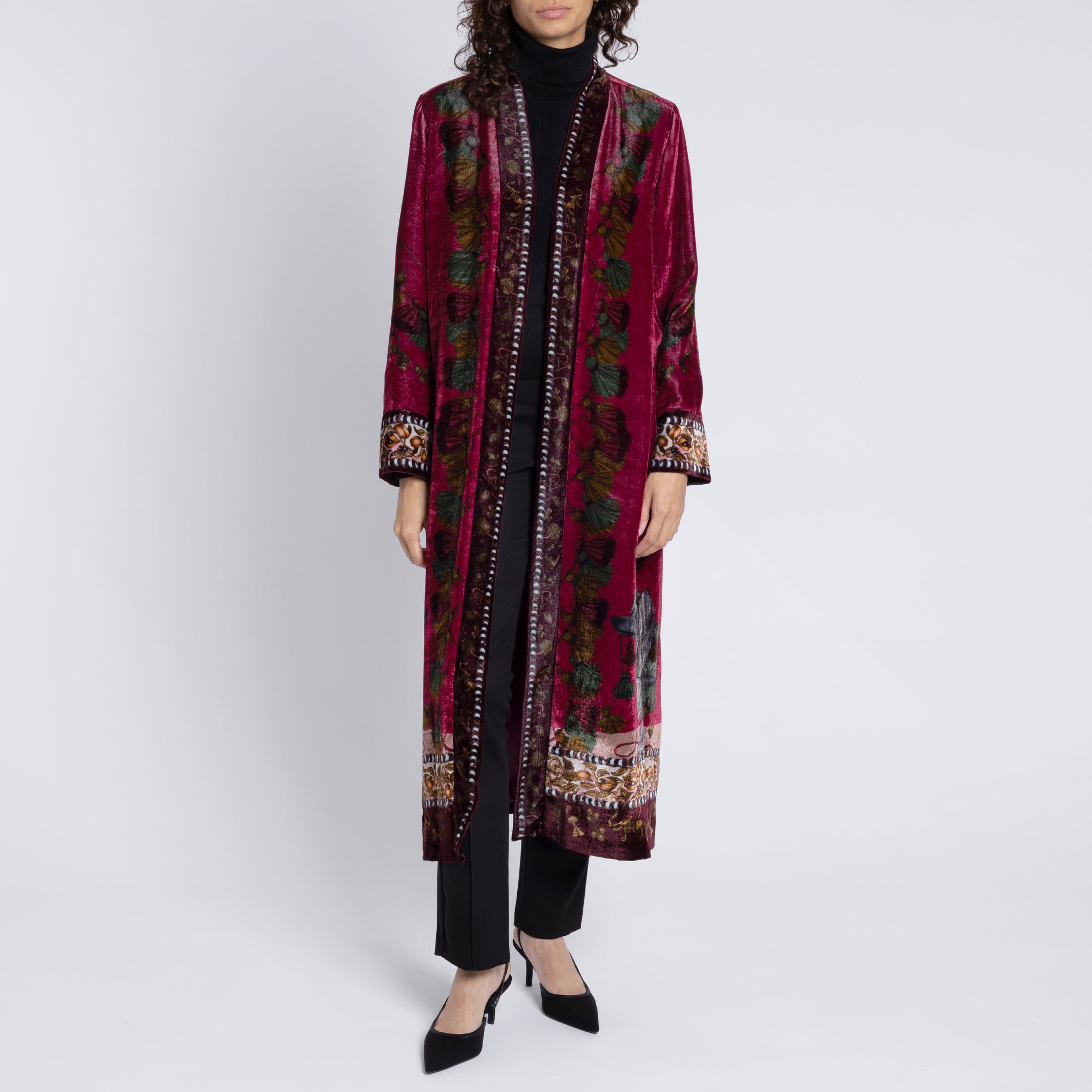 The Fool Silk Velvet Duster – Sabina Savage