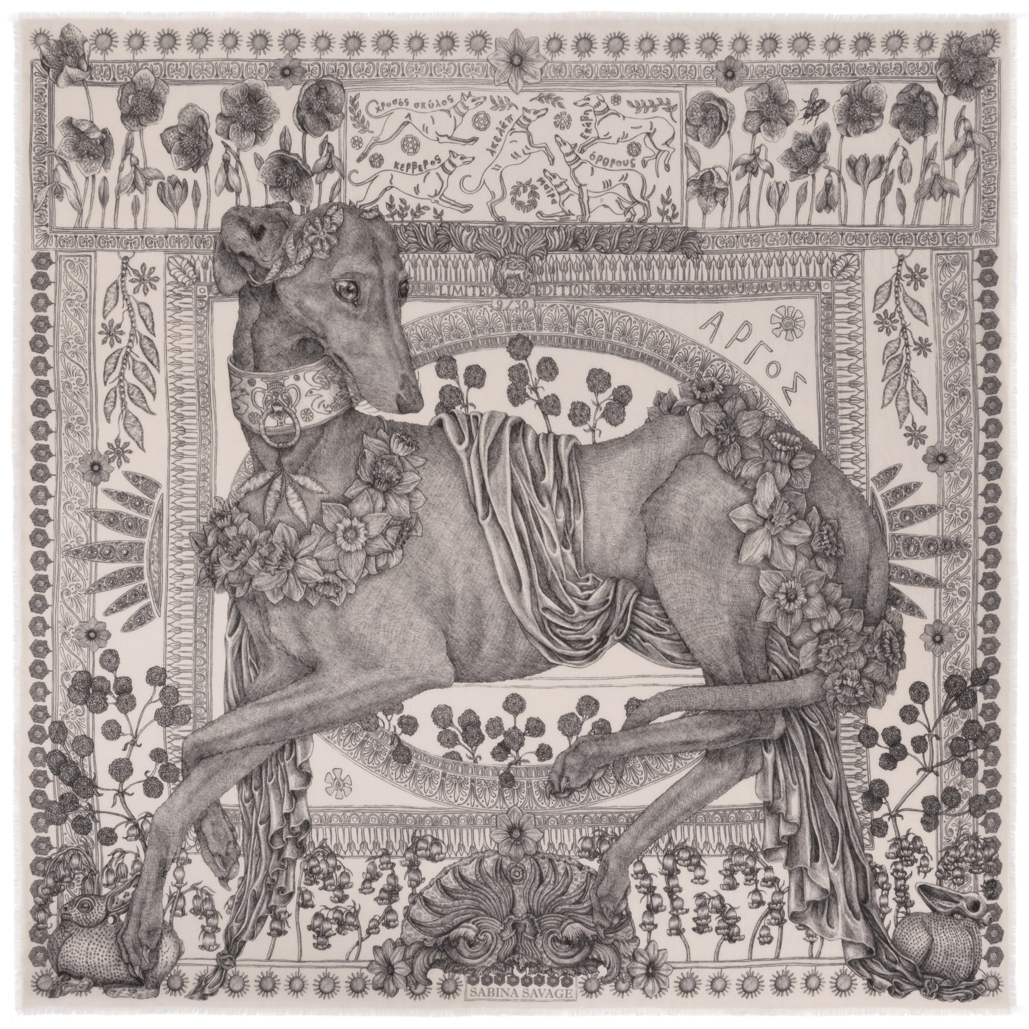Honouring Argos: Limited Edition Collectors' Scarf – Sabina Savage