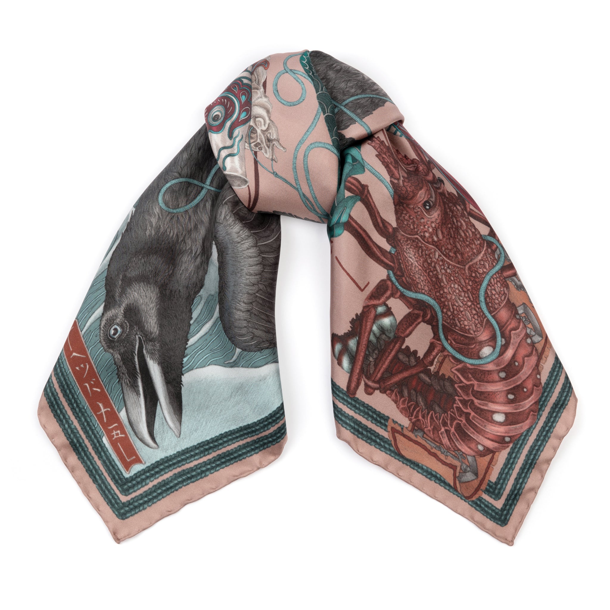 IENKI IENKI｜SCARVES (SCARF LEON KHAKI) Hustka Hood Soft Khaki