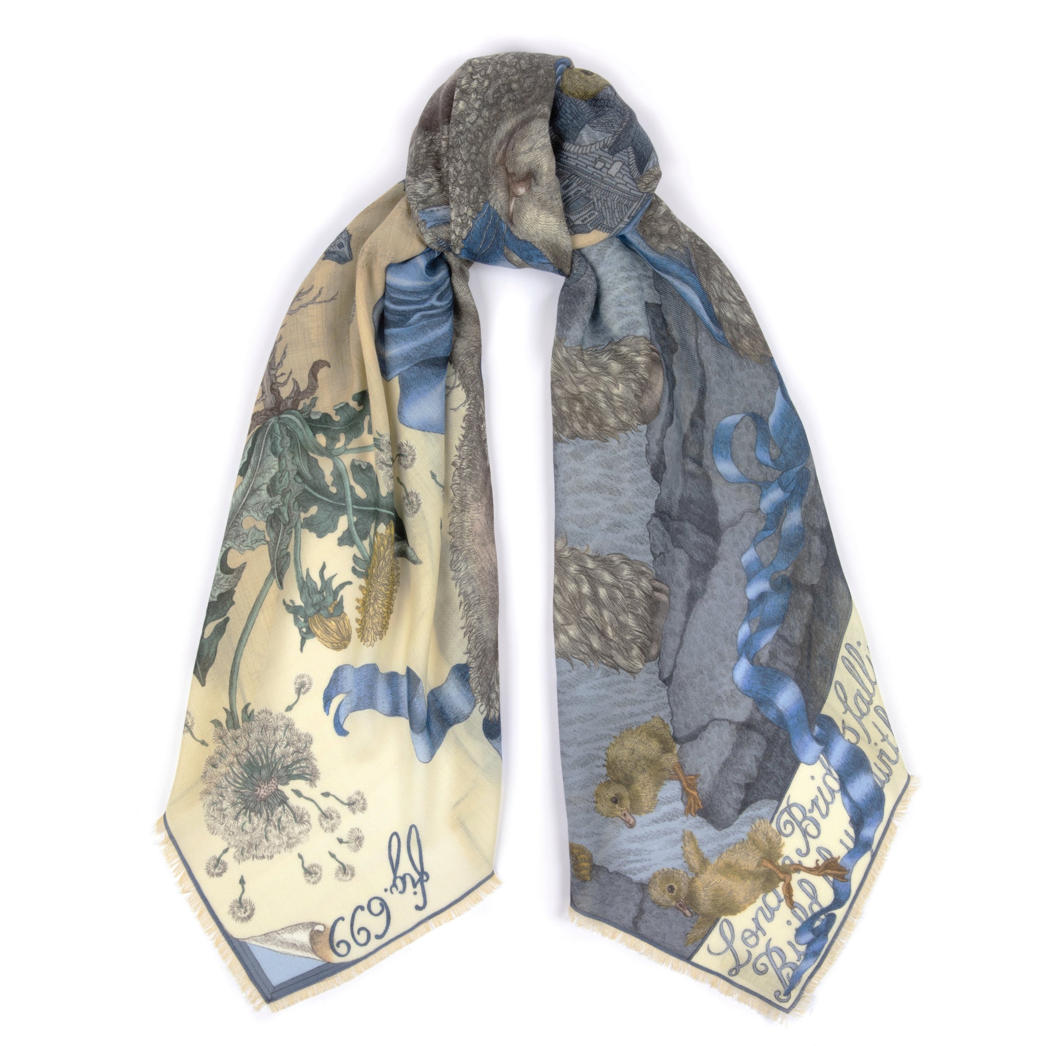 London Bridge is Falling Down Cashmere Shawl 135 – Sabina Savage