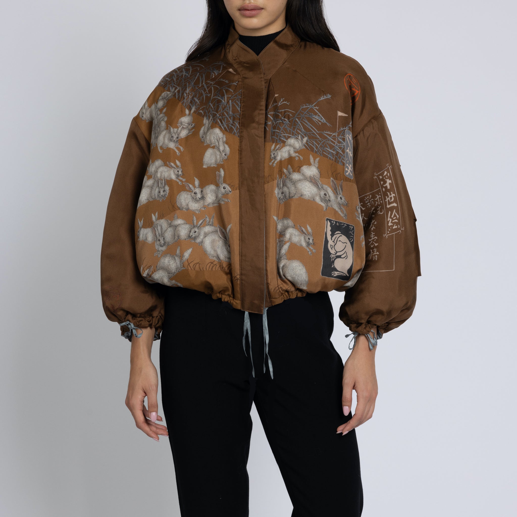 The Floating Rabbits Reversible Bomber Jacket – Sabina Savage