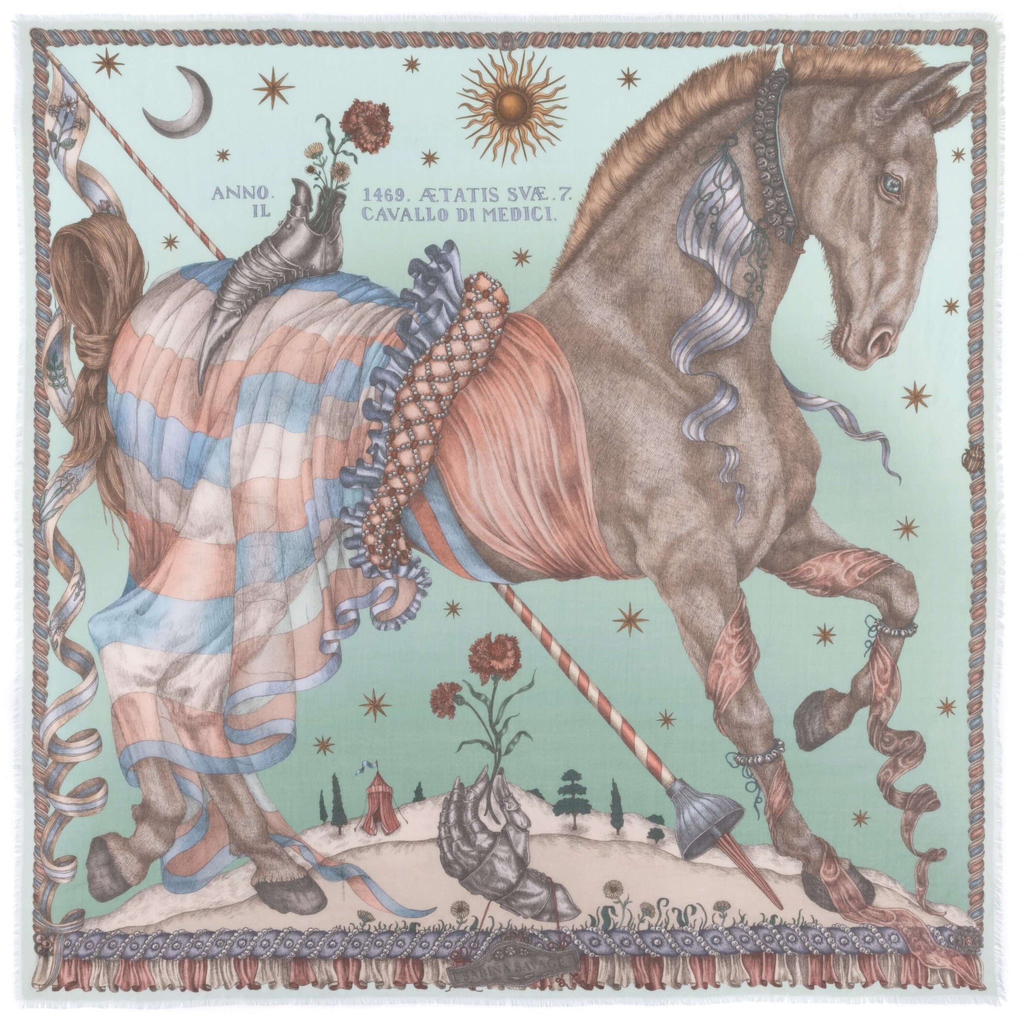 ラブカSAPPHIRE MOON 朝香果林 SECE The Lunar Leopard Wool Silk Shawl 135 – Sabina Savage