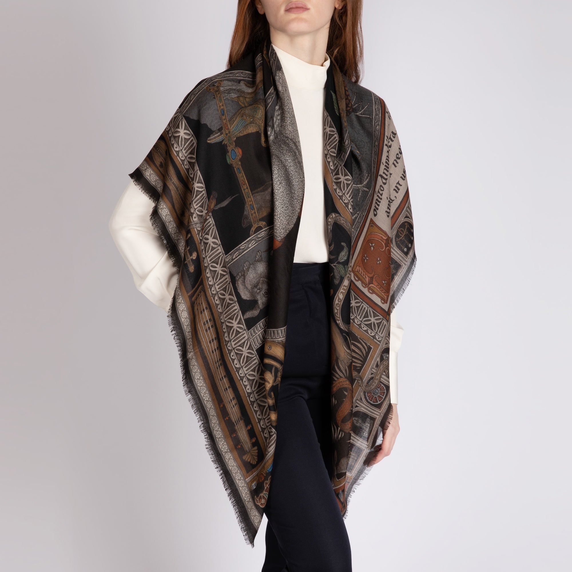 The Faithful Lamb Cashmere Shawl 135 – Sabina Savage
