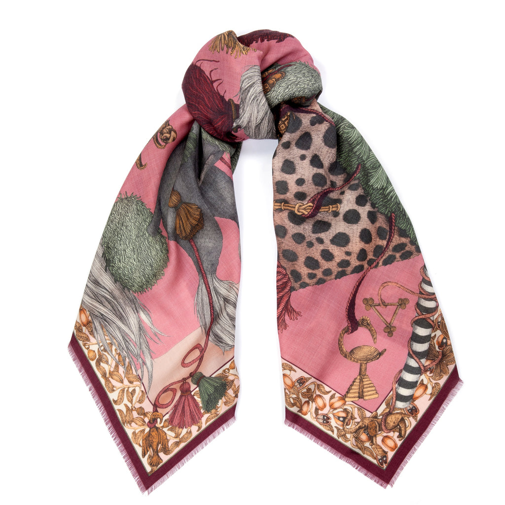Wool Fool The Fool Wool Silk Shawl 135 – Sabina Savage