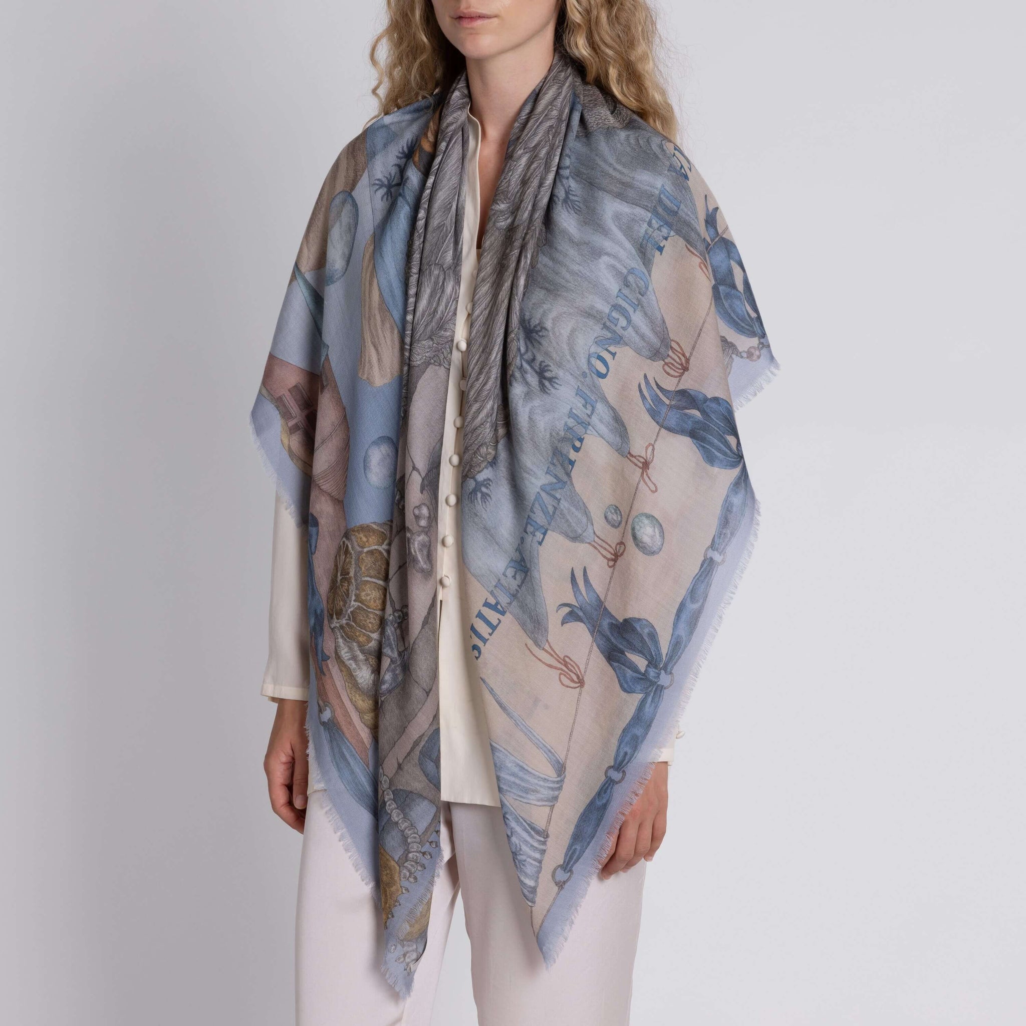 Cashmere Shawl 135 – Sabina Savage