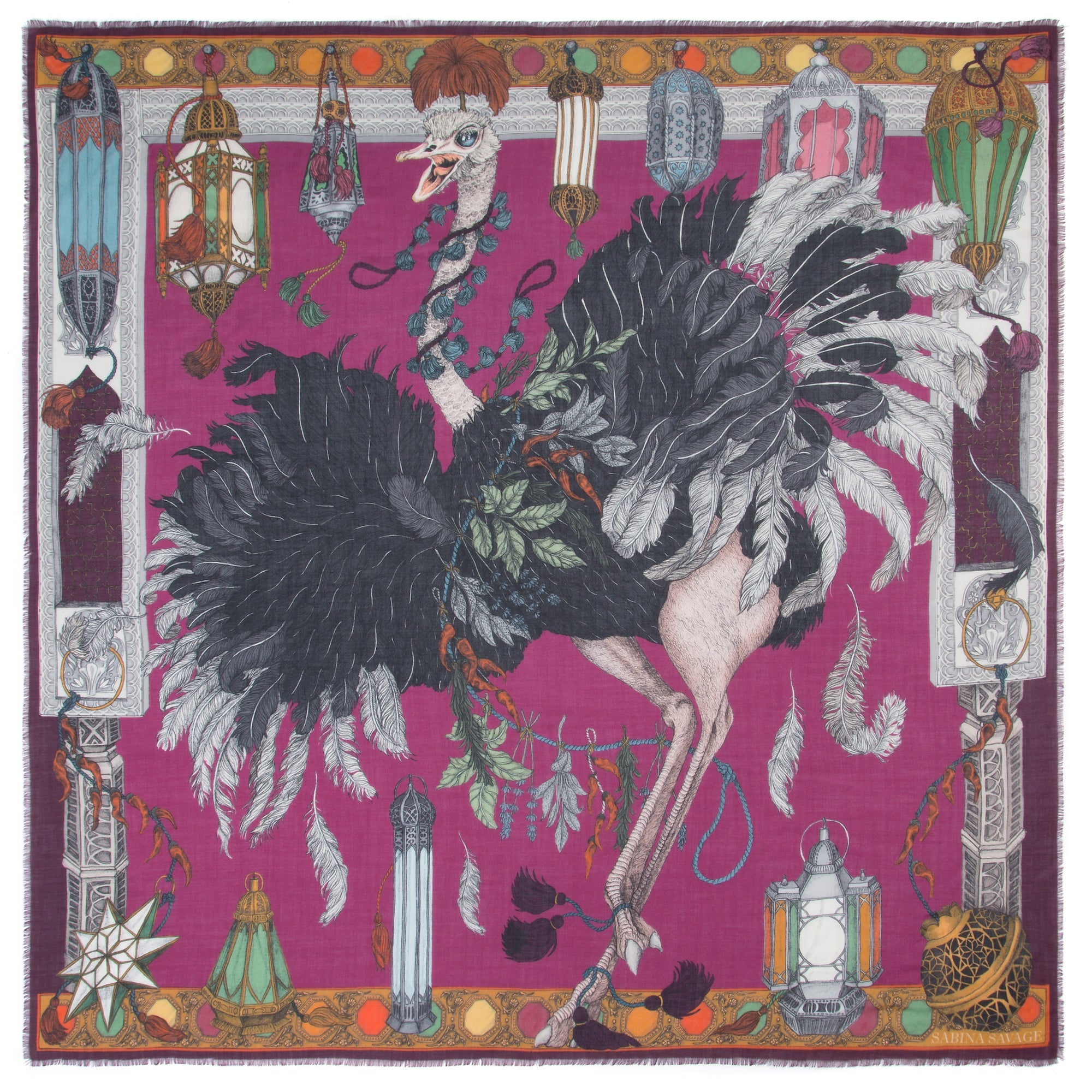 The Opulent Ostrich – Sabina Savage