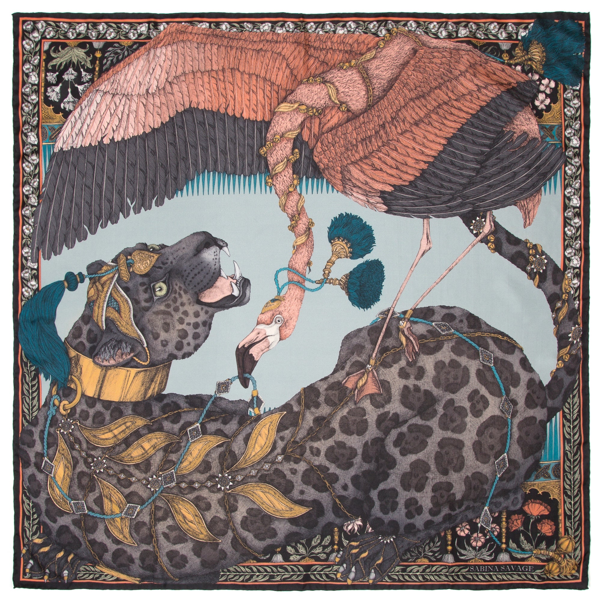 ThePantherandFlamingo-
