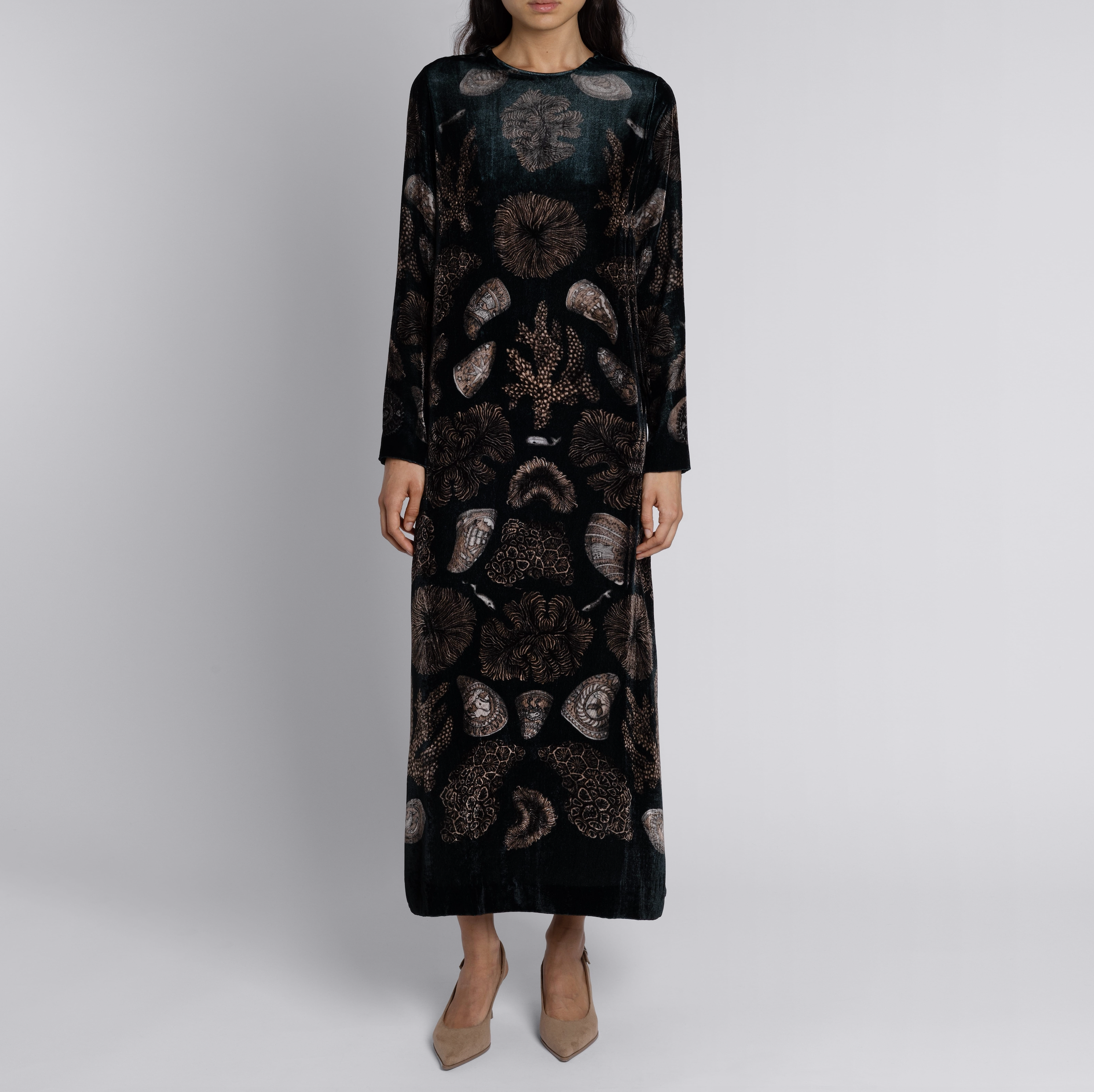 long sleeve skeleton dress The Scrimshaw Silk Velvet in Kelp Canvas Size:4T/5Y This womens sexy skeleton SCXL000007_PAT_S Christmas Dresses SS |
