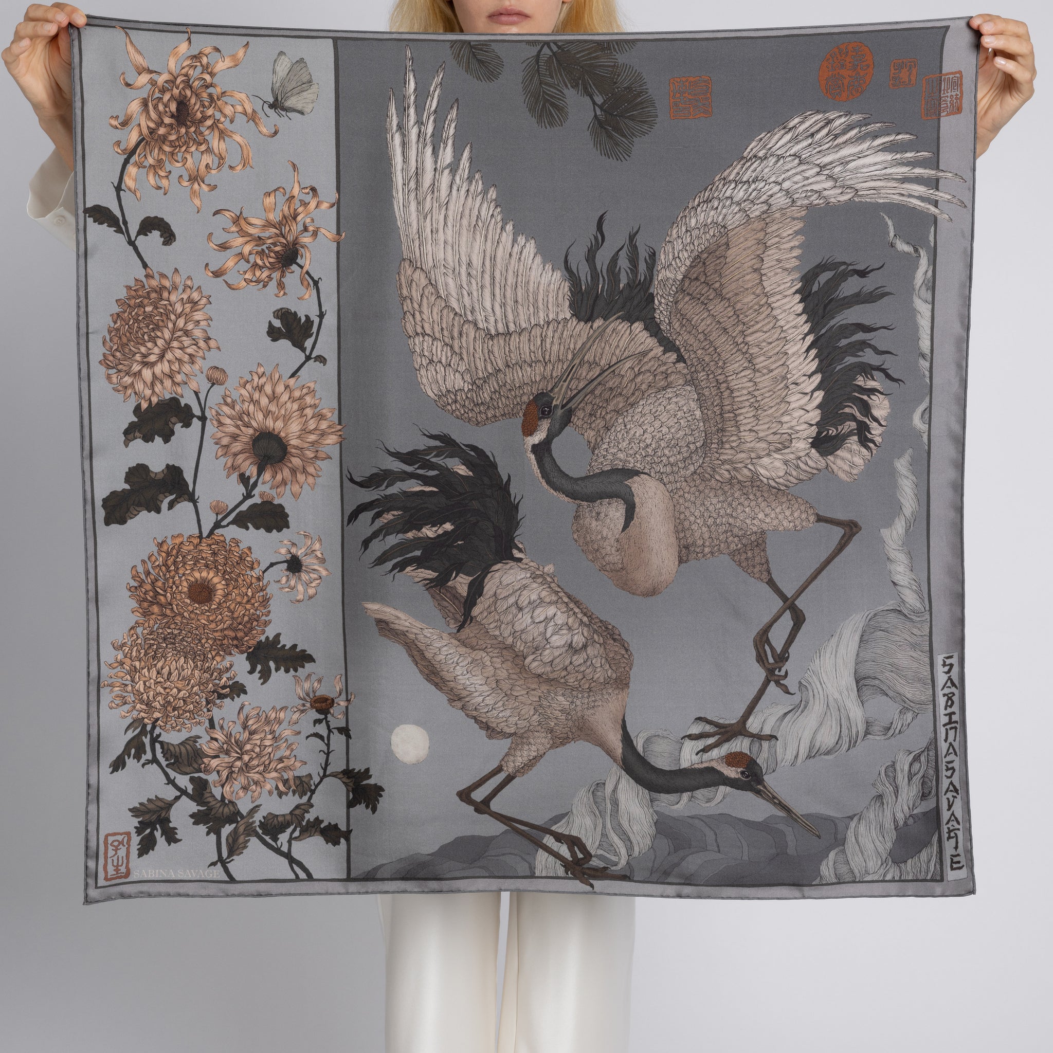 Wind Dancer, Heaven Caller Silk Twill 90 – Sabina Savage