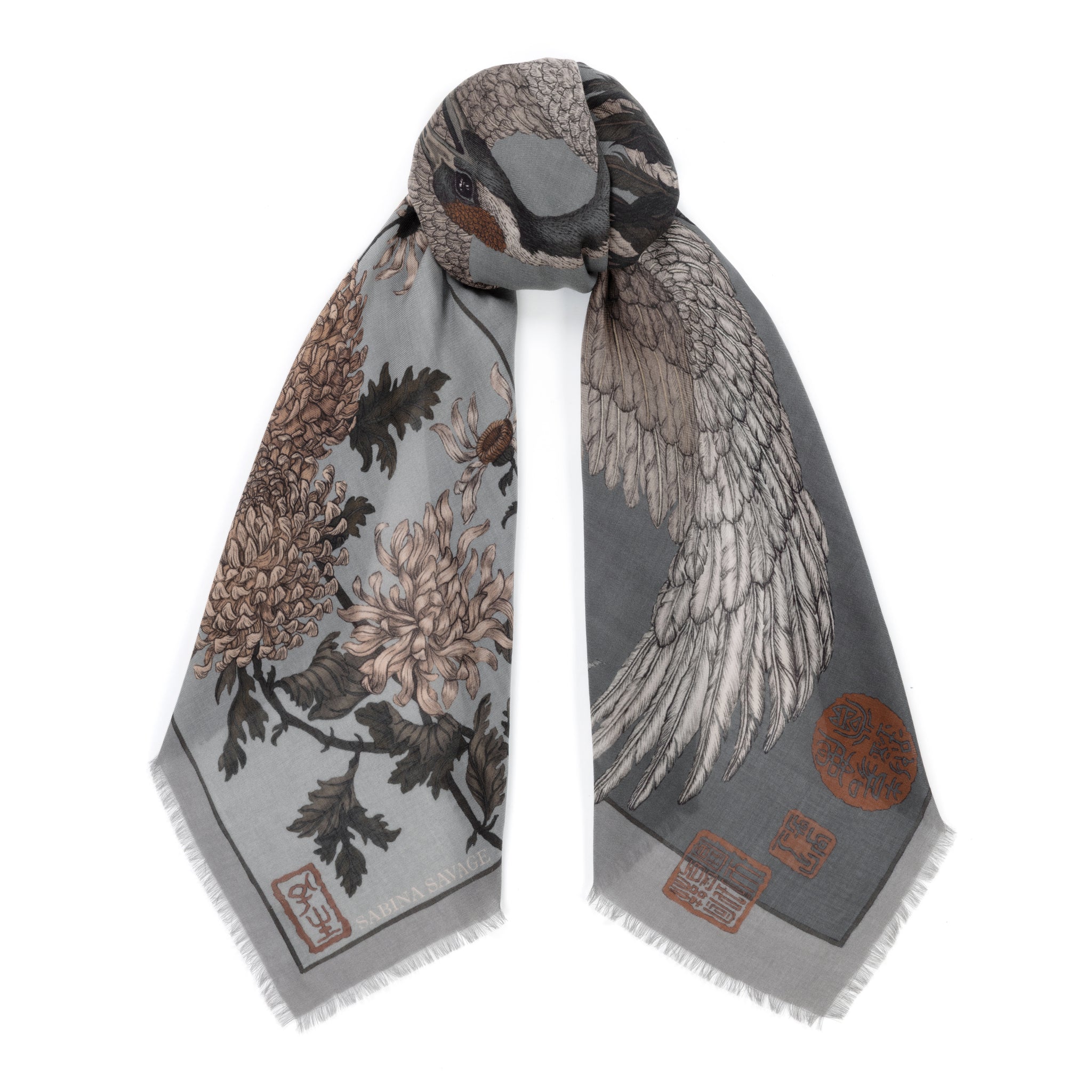 Wind Dancer, Heaven Caller Cashmere Shawl 135 – Sabina Savage
