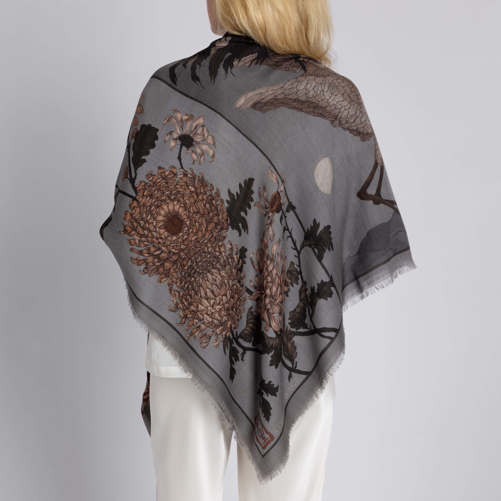 Wind Dancer, Heaven Caller Cashmere Shawl 135 – Sabina Savage