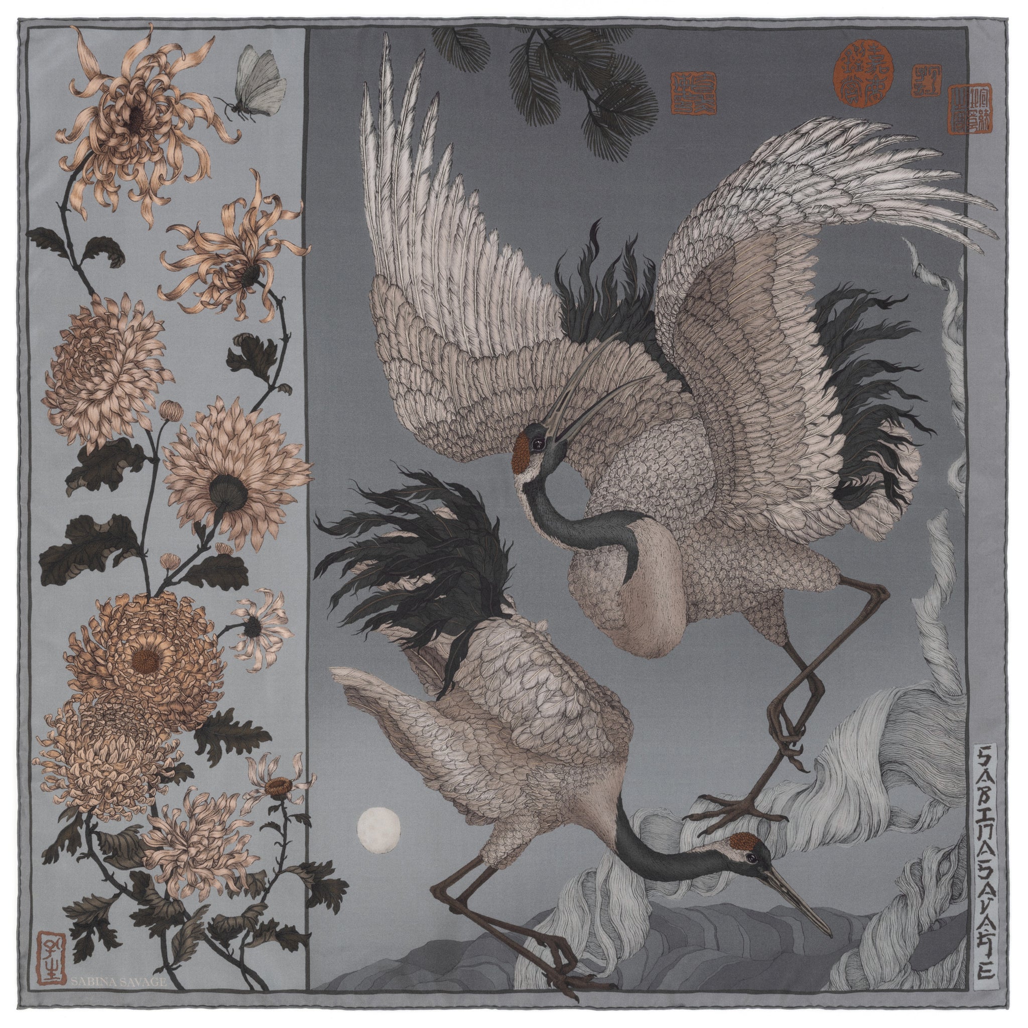 Wind Dancer, Heaven Caller Silk Twill 90 – Sabina Savage