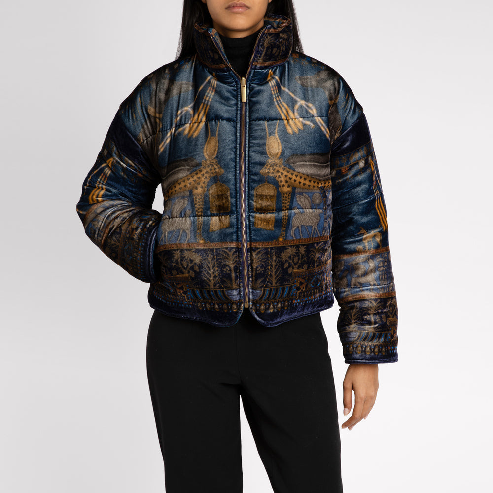 Ode to Anubis Reversible Padded Jacket – Sabina Savage