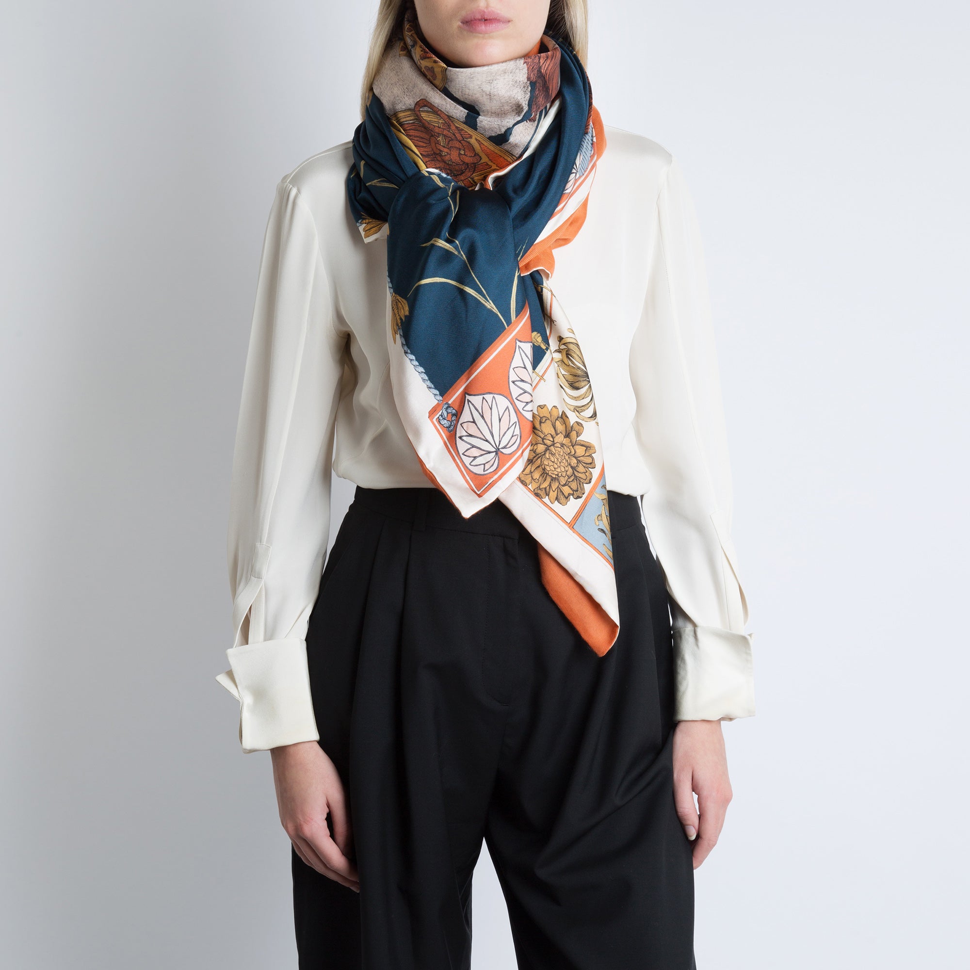 The Spoonbill and Jindo Cashmere-Lined Stole – Sabina Savage