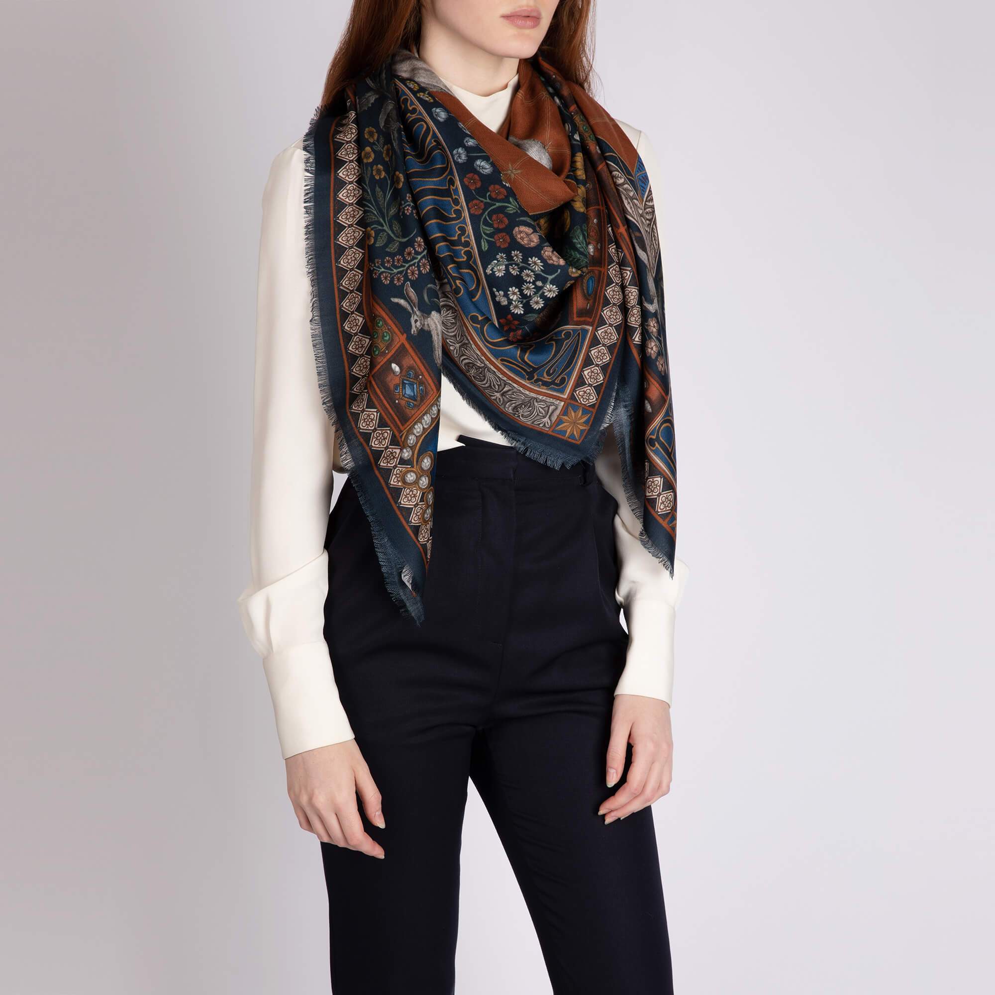 leporad stole scarf, Louis Vuitton Leopard Stole Scarf. I am so in love  with this scarf. Oh