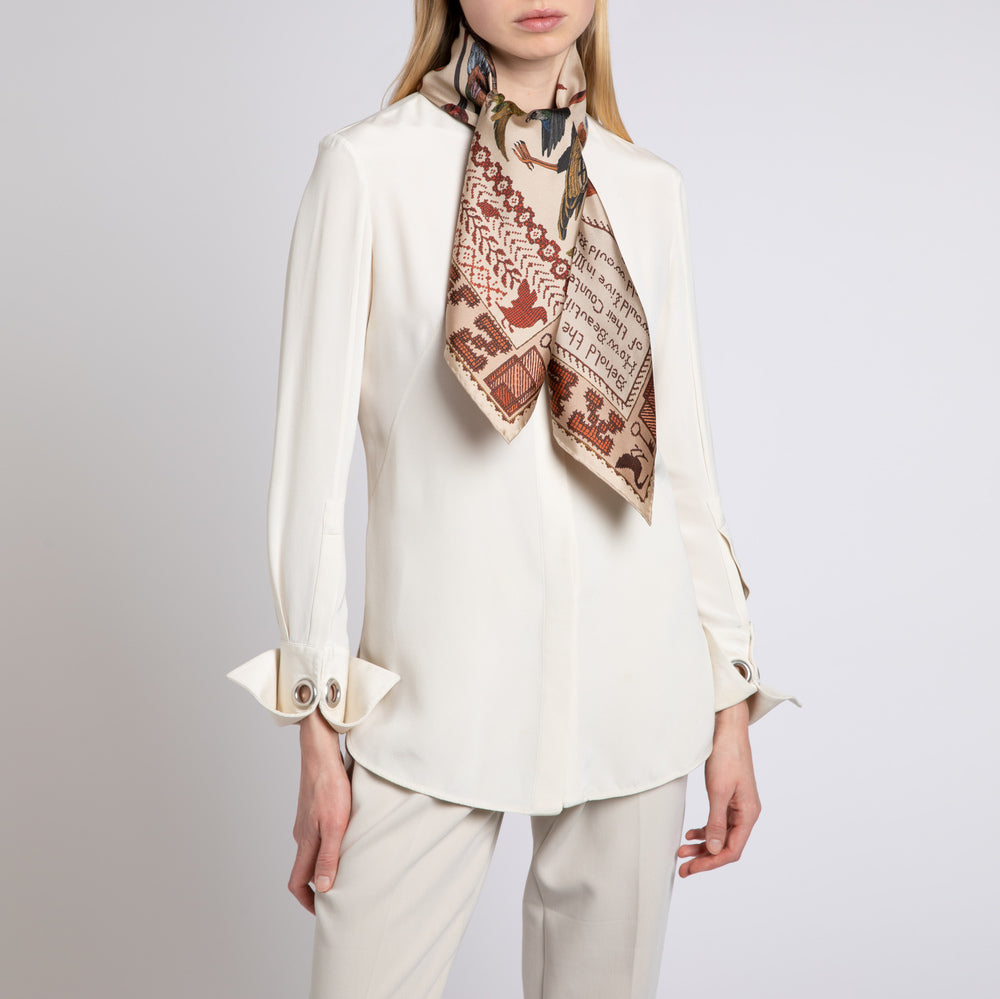 Louis Vuitton Twilly - Neutrals Scarves and Shawls, Accessories - LOU14400