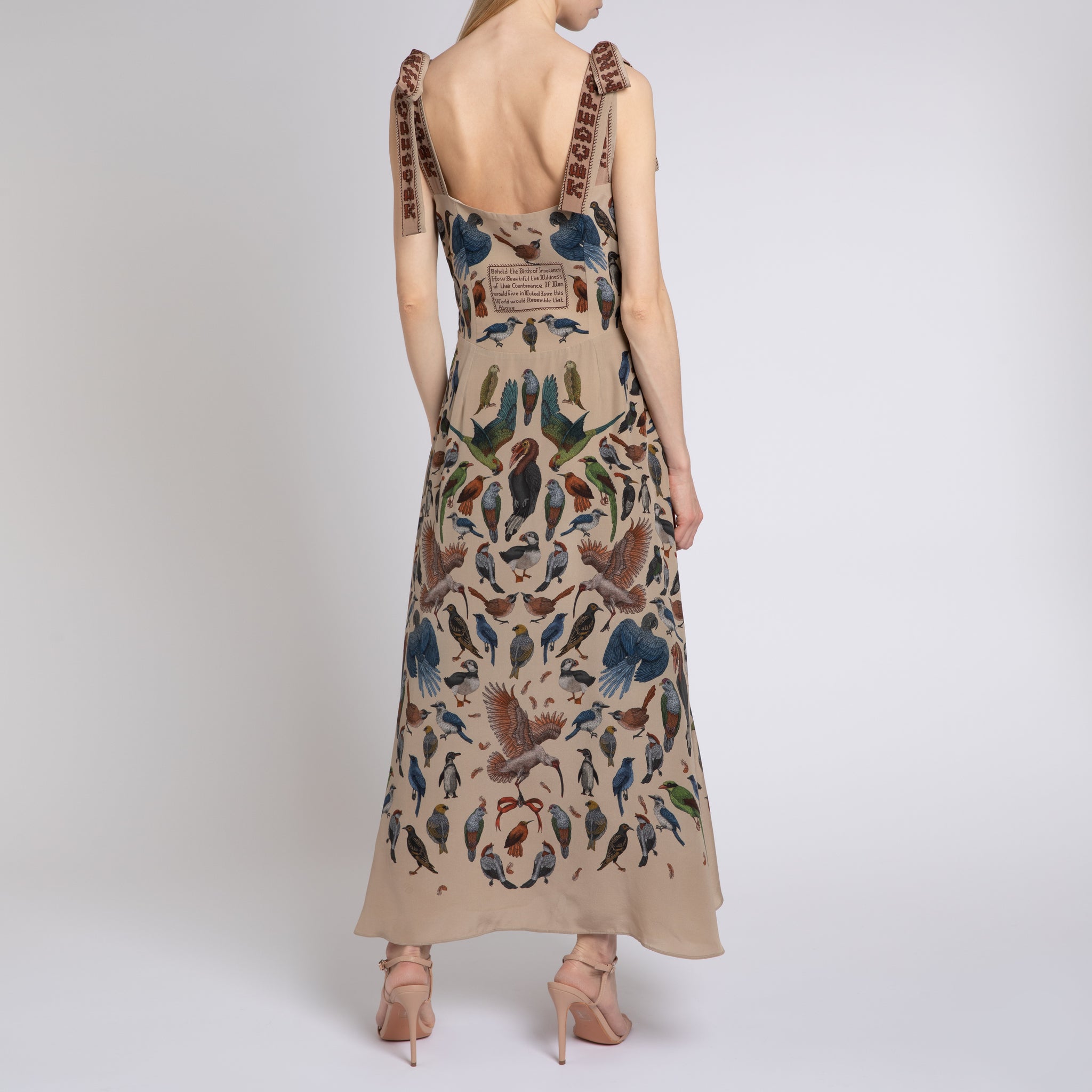 The Birds of Innocence Ribbon-Strap Dress Sabina Savage The Birds of Innocence Ribbon-Strap Dress Sabina Savage