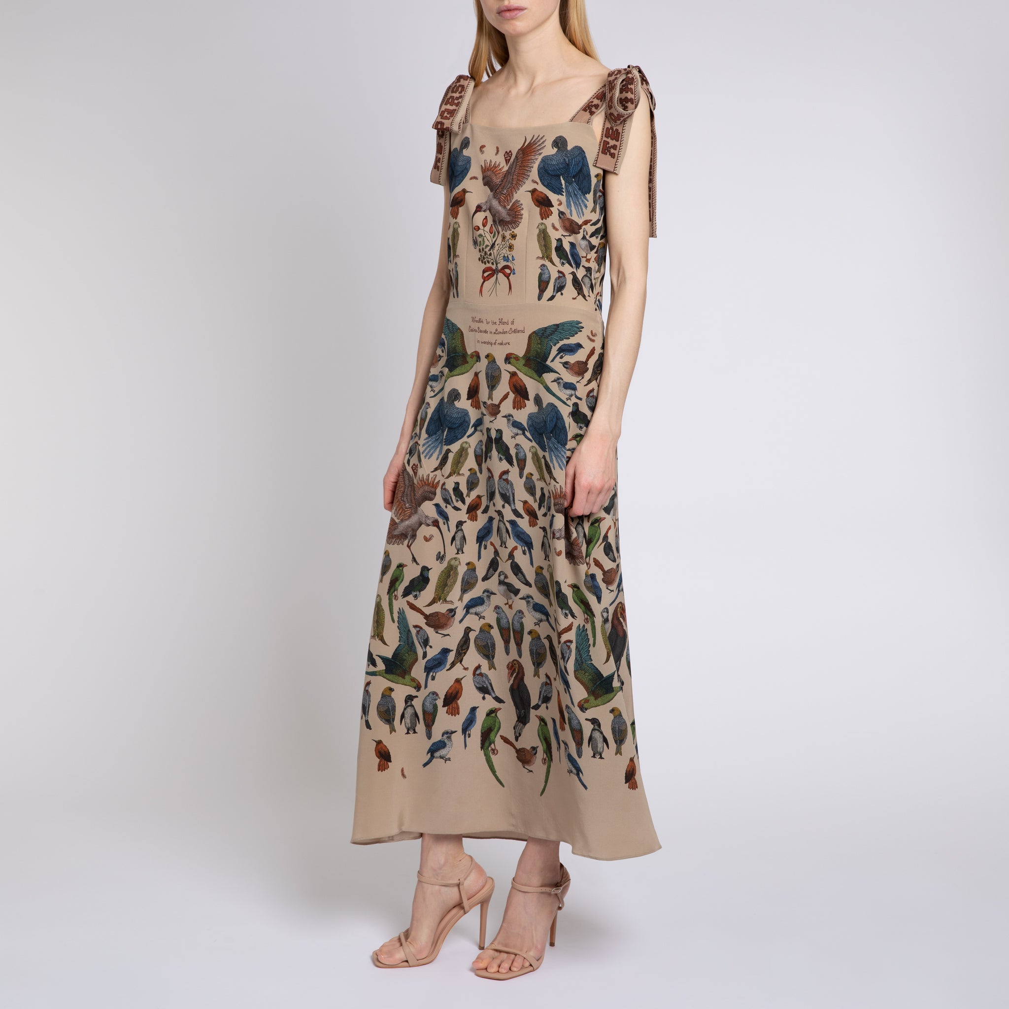 The Birds of Innocence Ribbon-Strap Dress Sabina Savage The Birds of Innocence Ribbon-Strap Dress Sabina Savage