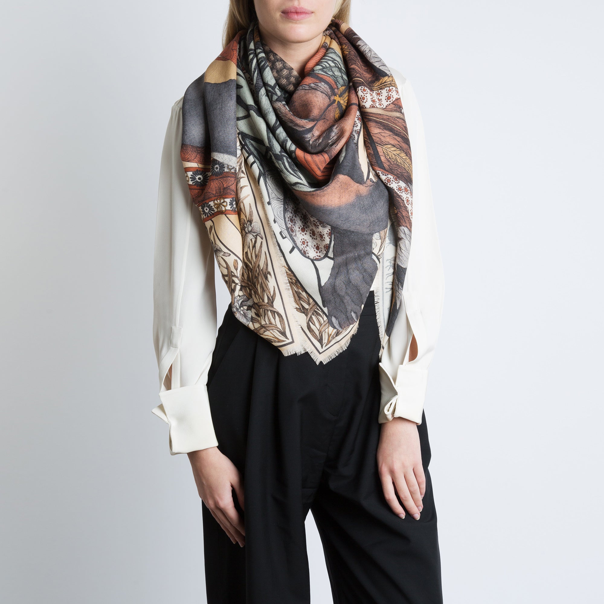 Silk Scarves: My Fashion Secret Weapon - The Brunette Nomad